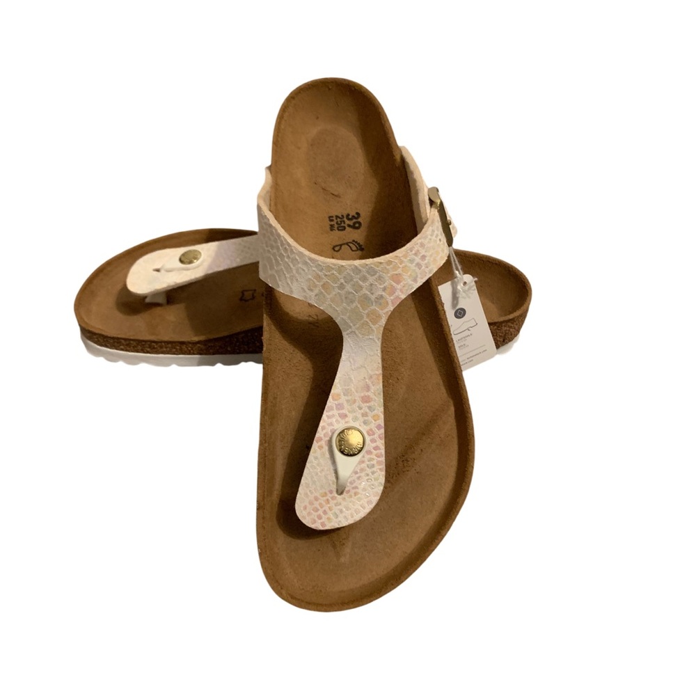 Birkenstock Gizeh Iridescent Sandals NWT